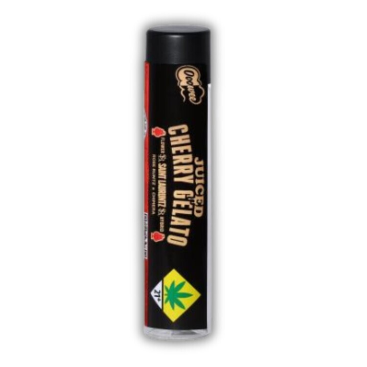 Photograph of product: Cherry Gelato Infused Pre Roll (Juiced) - DOH