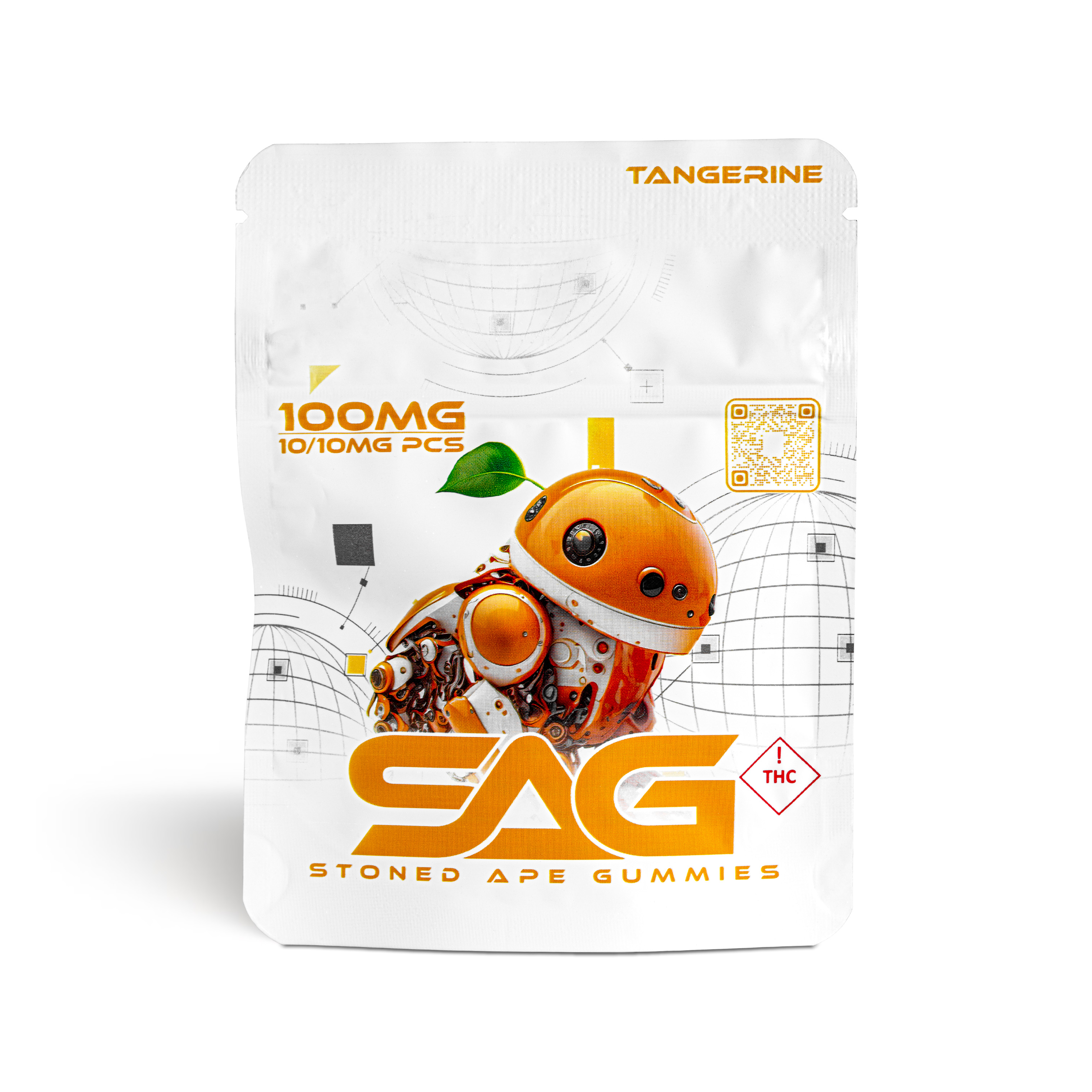 Photograph of product: Tangerine Gummies - 100mg