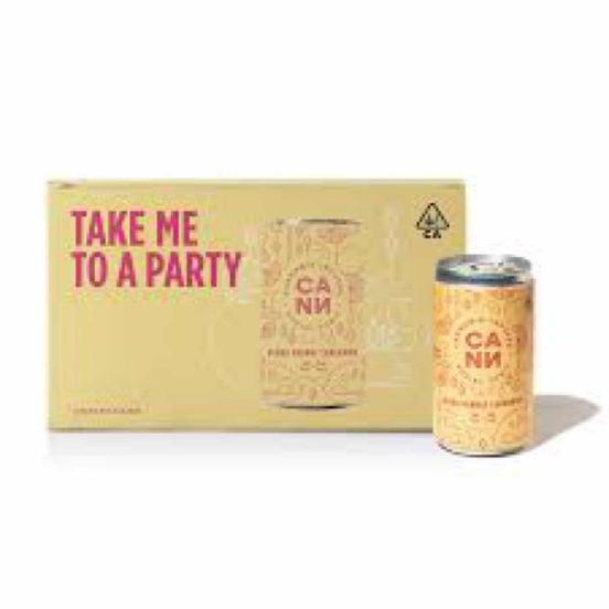 Photograph of product: [CANN] CBD Drink 6 Pack - 2:1 - Blood Orange Cardamom - 