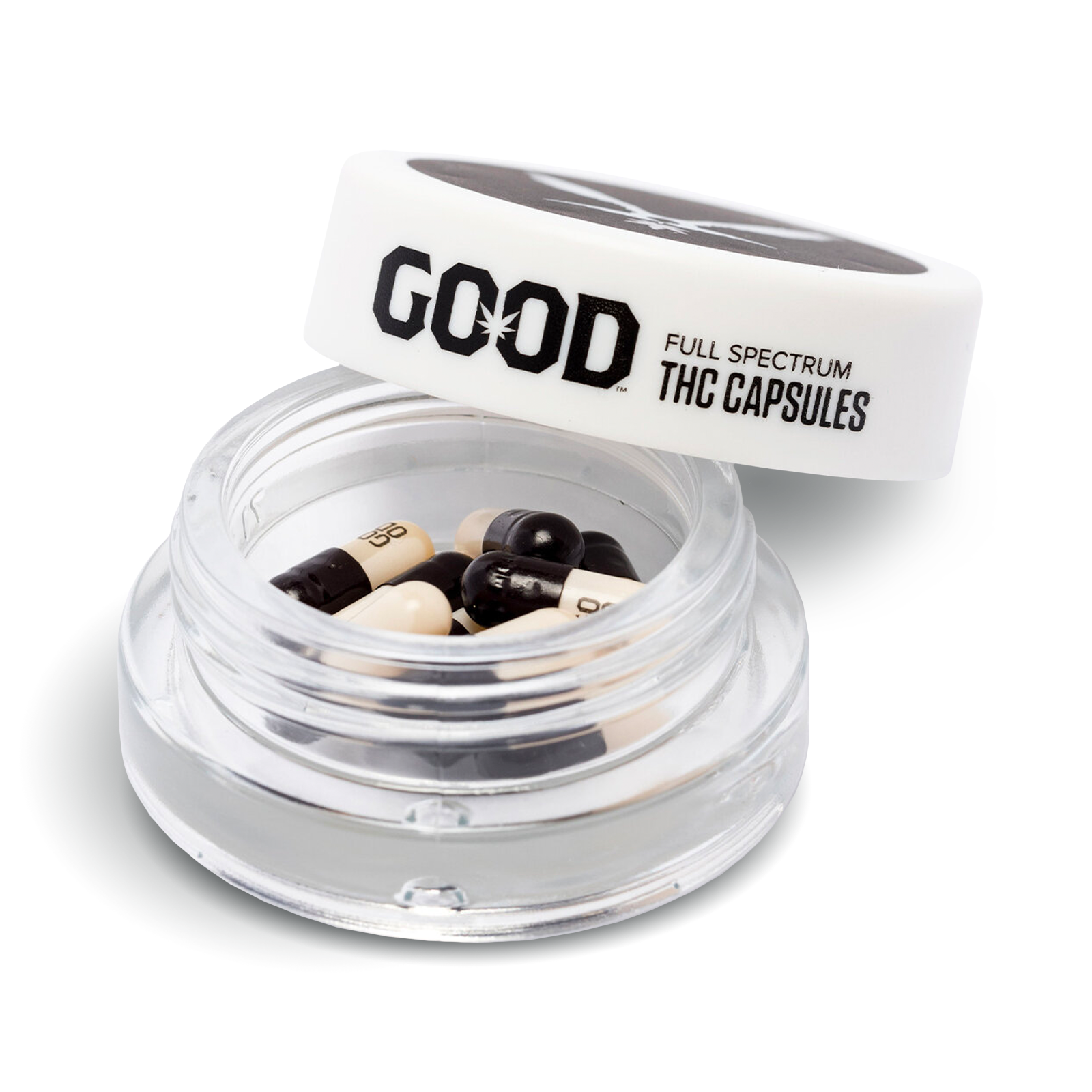 Photograph of product: GOOD Capsules 10 pack - CBD 1:1 (100mg)