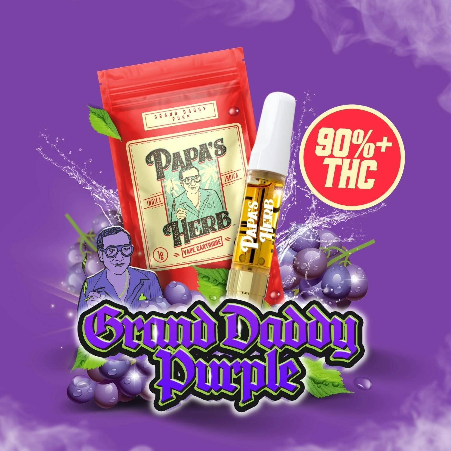 Photograph of product: Papas Herb | Skywalker OG Cart