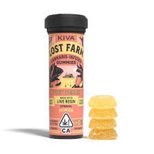 Photograph of product: LOST FARMS - EDIBLE (GUMMIES) - - JUICY PEACH - MIMOSA