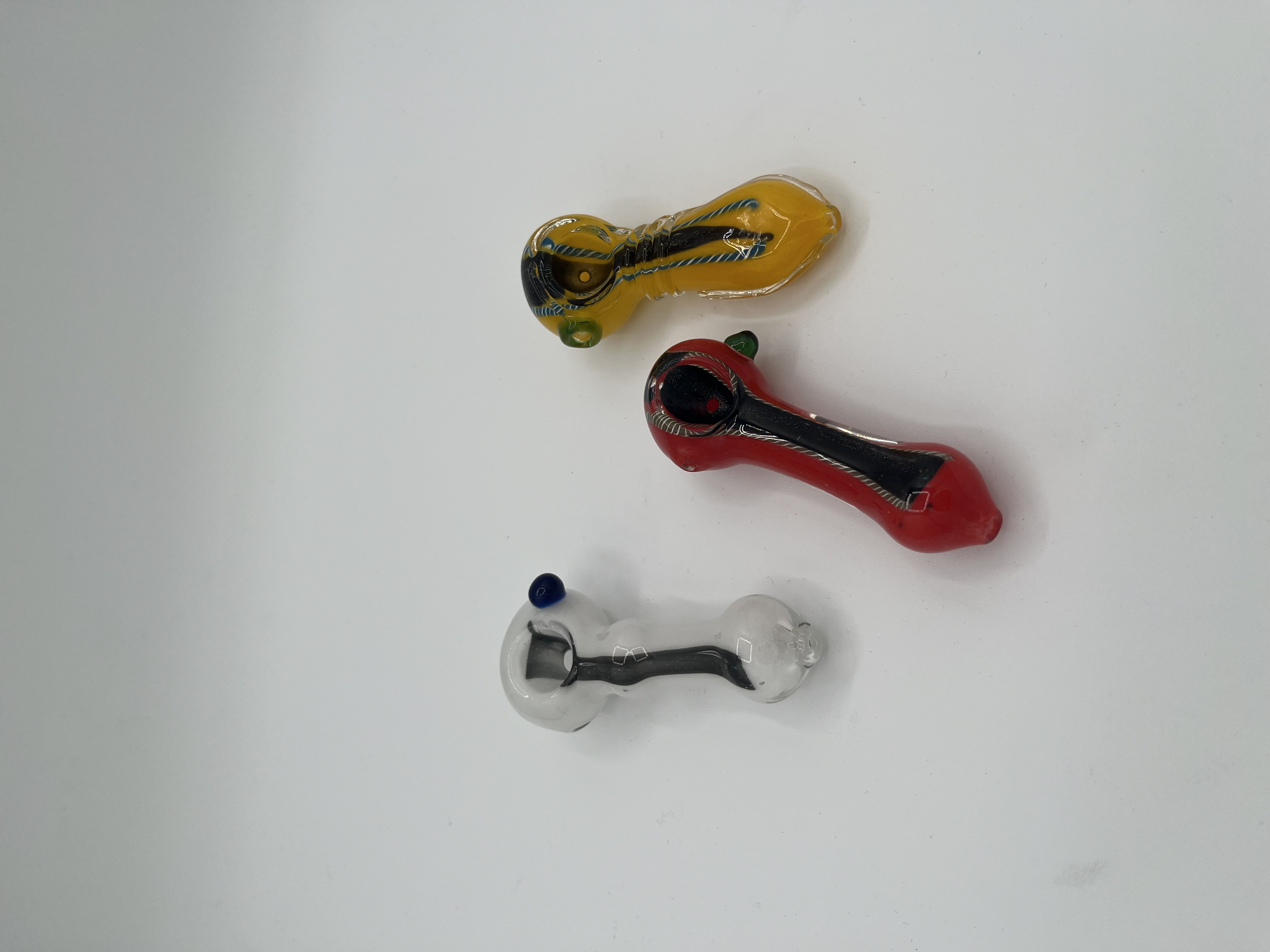 Photograph of product: Glass Piece | Pink Sticker | Heavy