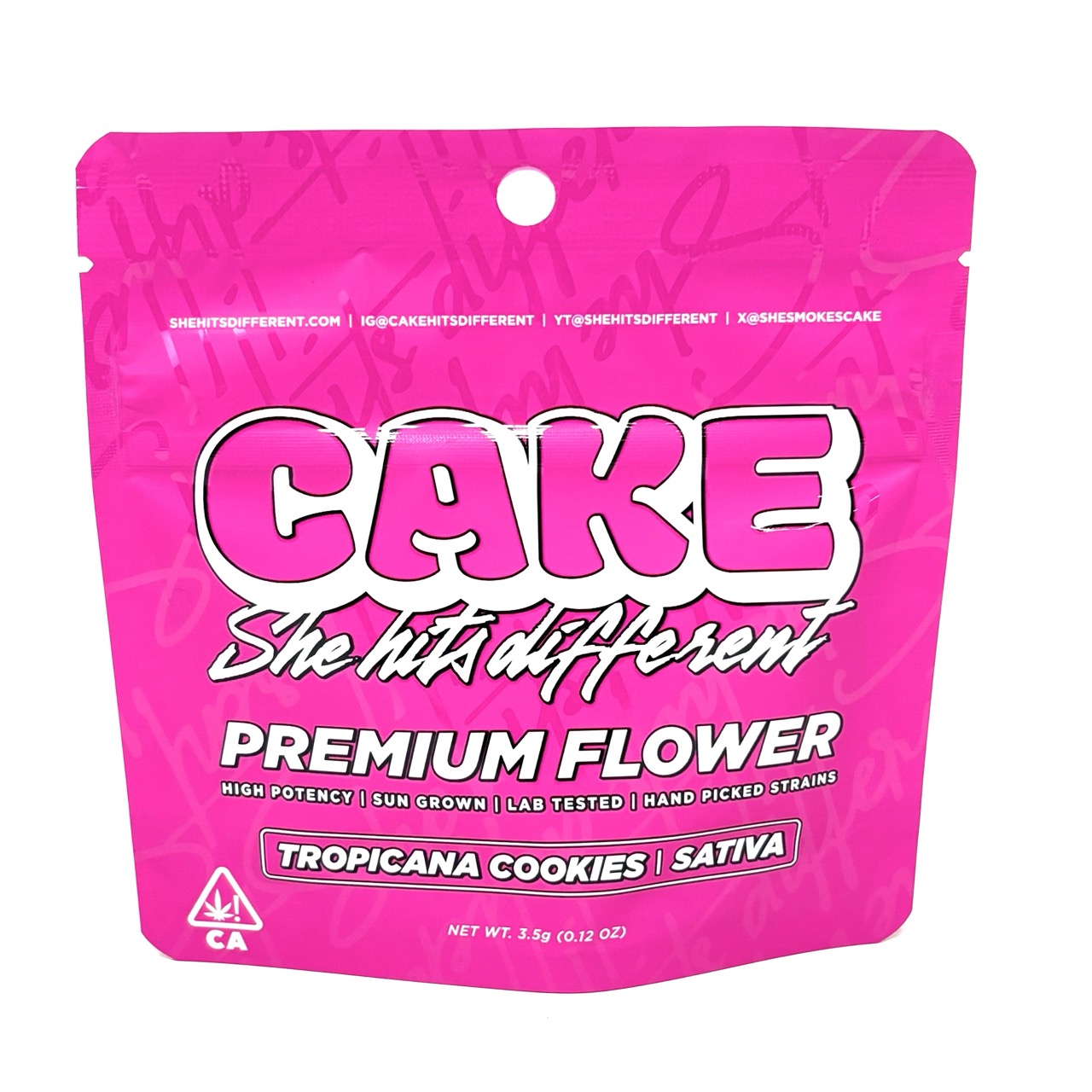 Photograph of product: CAKE: TROPICANA COOKIES 3.5G