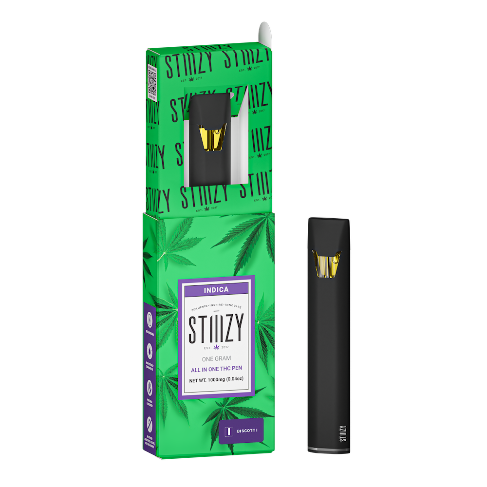 Photograph of product: Stiiizy AIO Disposable Vape 1g Biscotti (I)