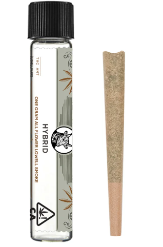 Photograph of product: Lowell Herb Co. | Rainbow Pez Preroll | 1g