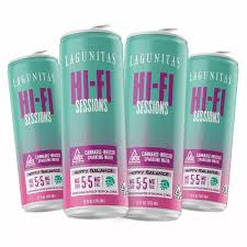Photograph of product: Lagunitas Hi-Fi Sessions 4pk 10mg - Hoppy Balance (CBD)