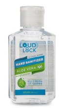 Photograph of product: Loud Lock Hand Sanitizer w/ Aloe - 2oz