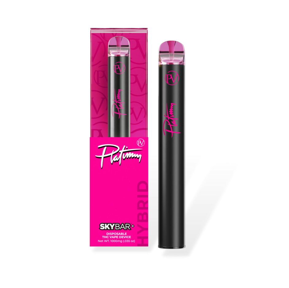Photograph of product: PLATINUM VAPE WILD CHERRY DISPOSABLE 1G