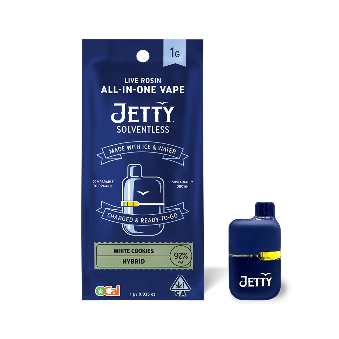 Photograph of product: WHITE COOKIES 1G SOLVENTLESS ALL IN ONE