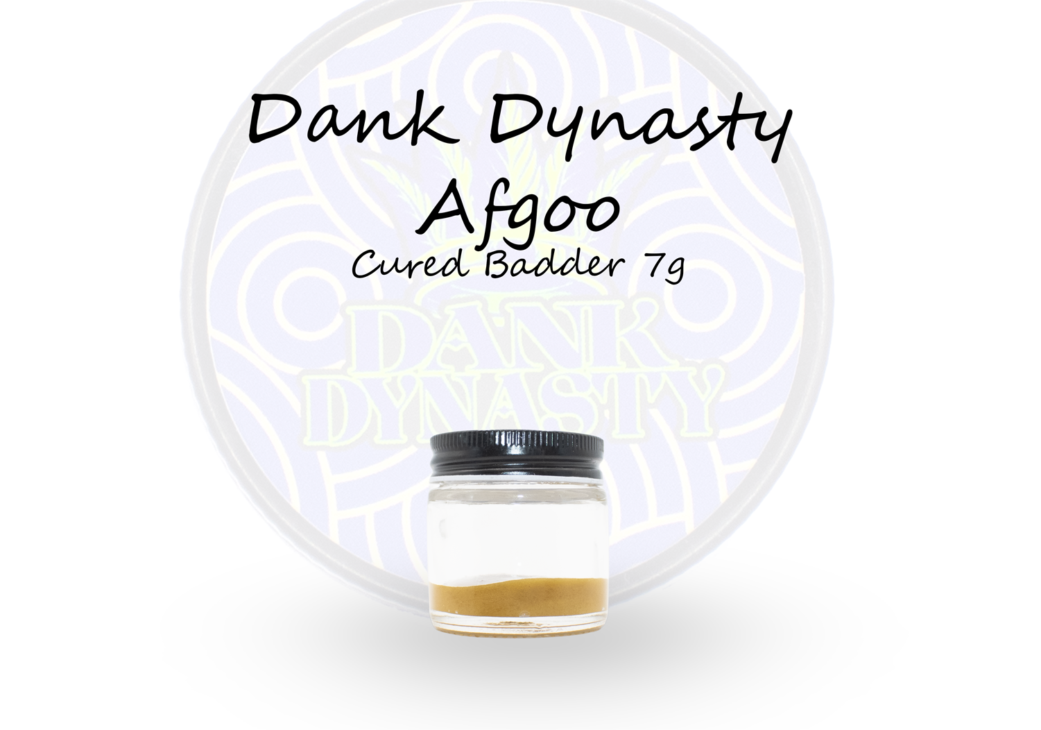Photograph of product: Dank Dynasty | Afgoo | Cured Badder (tier 4) 7g