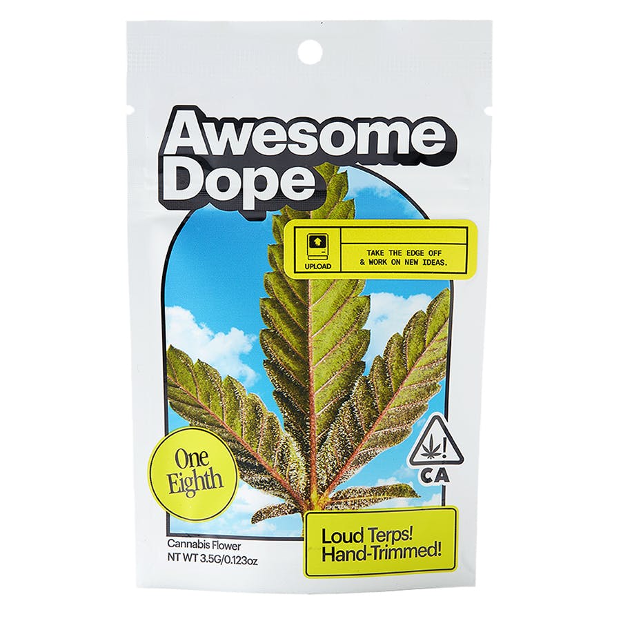 Photograph of product: AWESOME DOPE - CHERRY KUSH MINTZ 3.5G