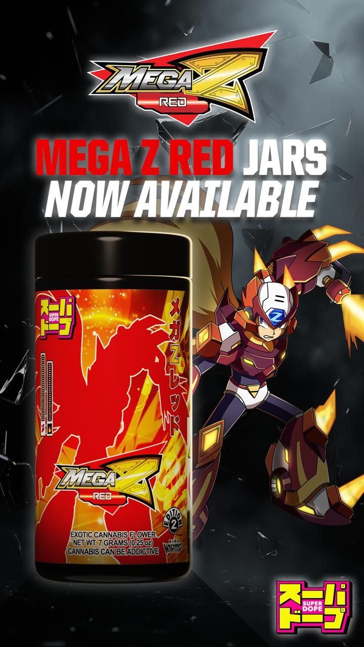 Photograph of Product: Mega-Z Red | Indica | 1/4oz Flower - 7g