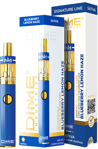 Photograph of product: Blueberry Lemon Haze Signature Line Disposable