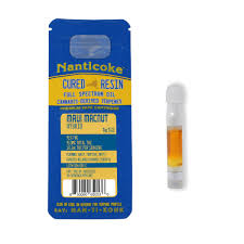 Photograph of product: Nantioke | Maui Macnut | 1g Cured Resin Cart