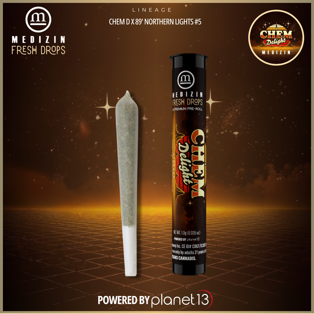 Photograph of product: Chem Delight 1g Preroll