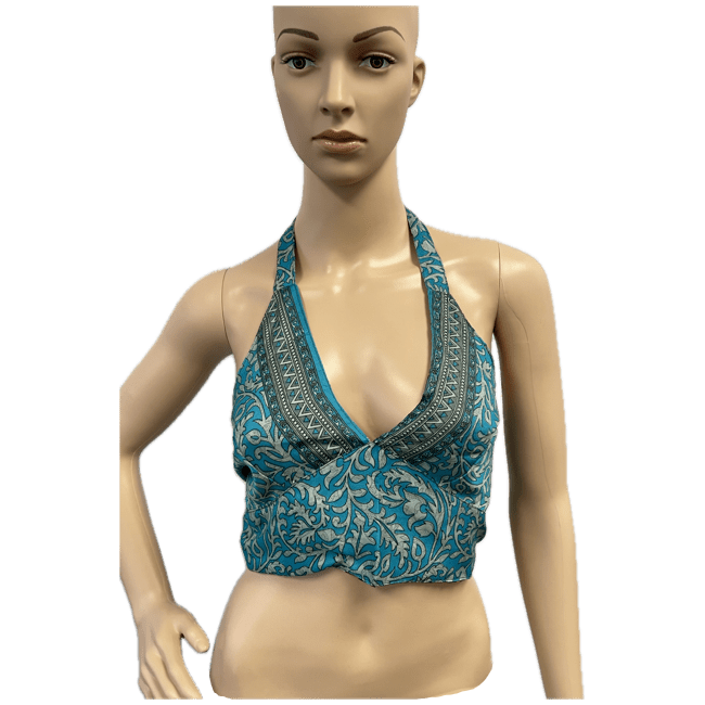 Photograph of product: Silk Halter Top | Assorted Colors