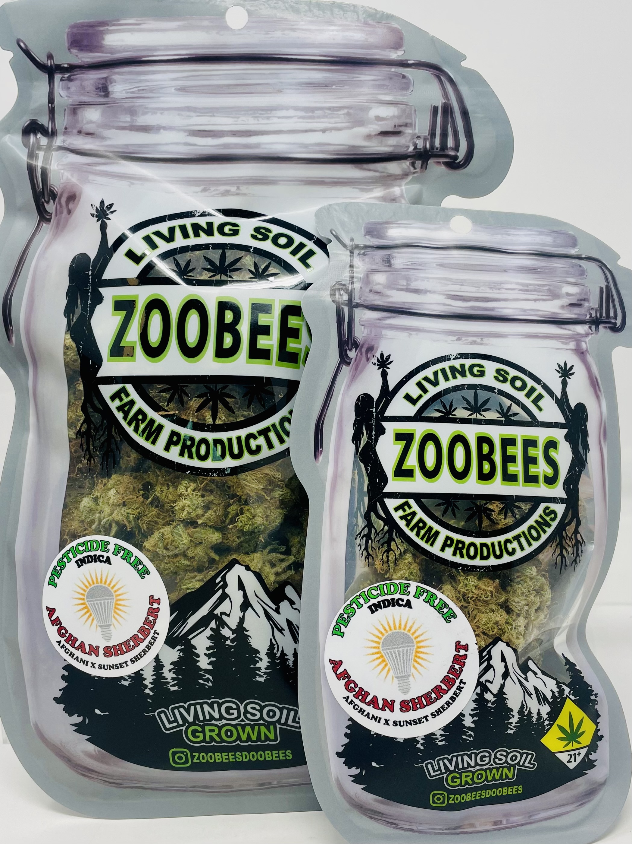 Photograph of product: ZOOBEES Pink Stardust - 14g