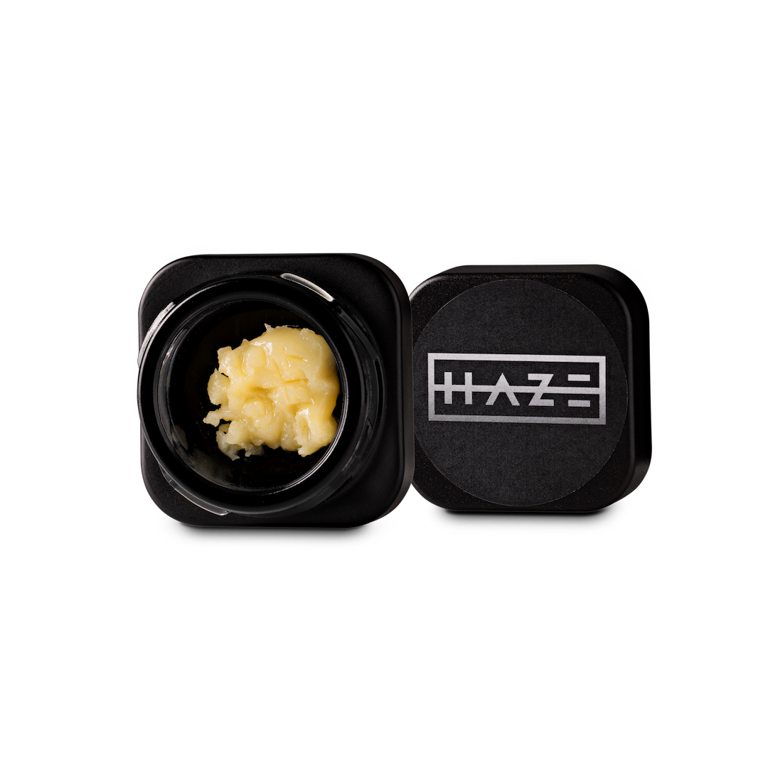 Photograph of product: Haze Wedding Cake (H) Cold Cured Live Rosin Badder 0.5g