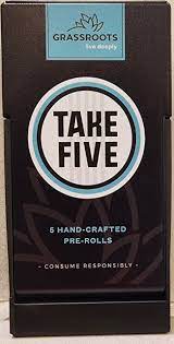 Photograph of product: Grassroots l Novarine Pre Roll 5pk l 2g