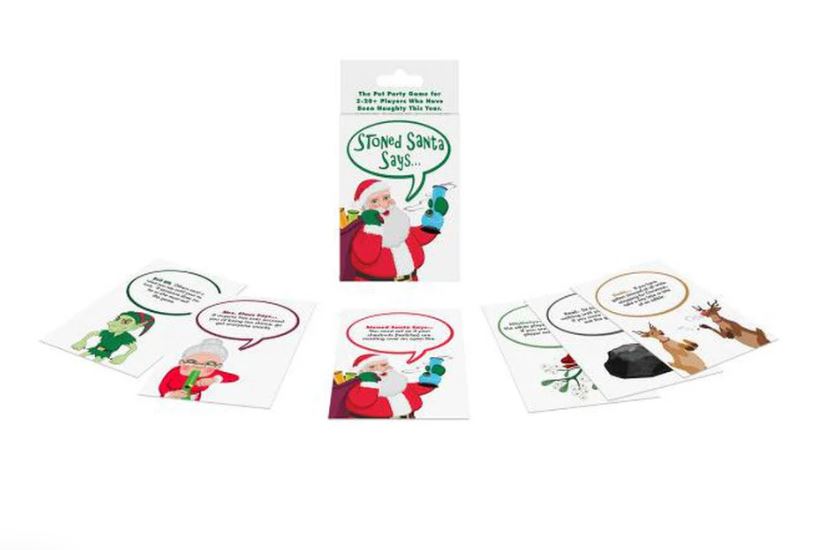 Photograph of product: Stoned Santa Says Card Game