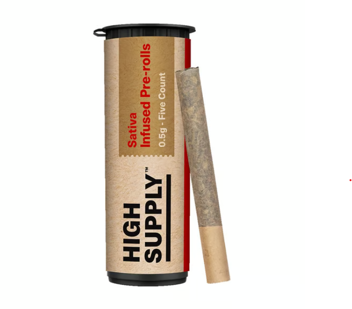 Photograph of product: CL High Supply Infused PreRolls - Humboldt Fog 2.5g (5pk)