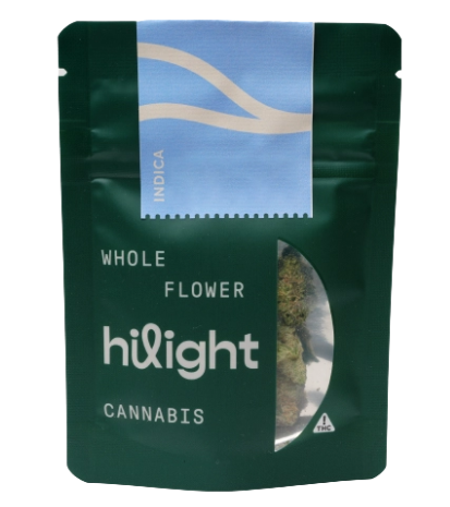 Photograph of product: Hilight Dog Beach Whole Flower - 3.5g