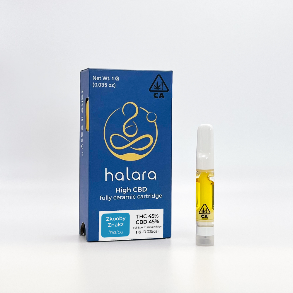 Photograph of product: Halara - Cartridge - Zkooby Znakz 1:1 - 1G