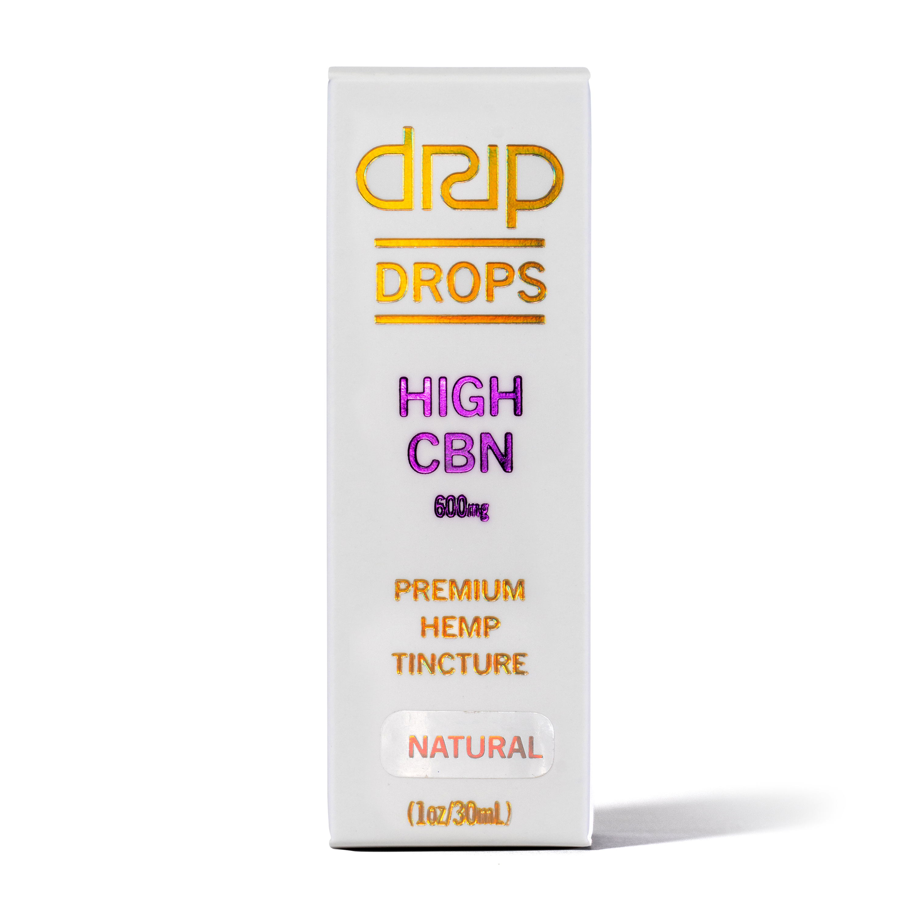 Photograph of product: (DRIP) DROPS HIGH CBN Natural 600mg