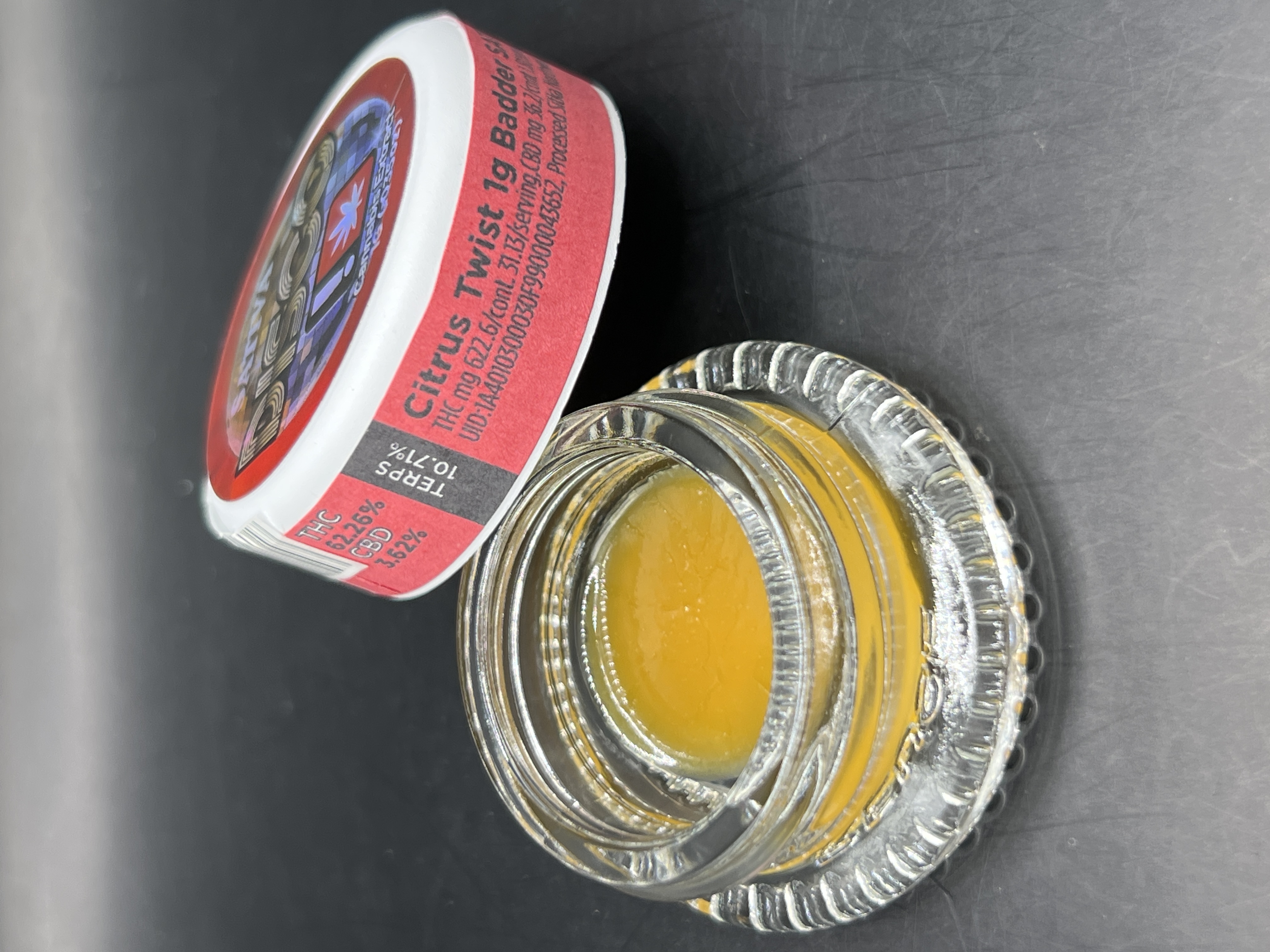 Photograph of product: Disco Dabs Citrus Twist Badder