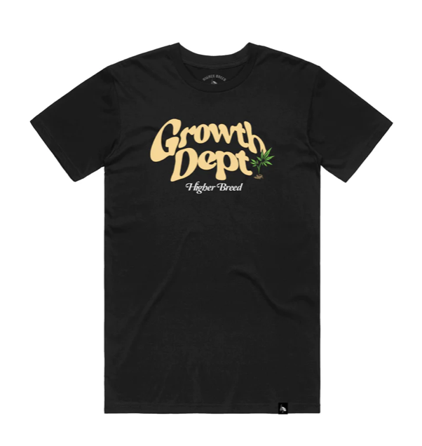 Photograph of product: HB Growth Dept Tshirt XLG Black