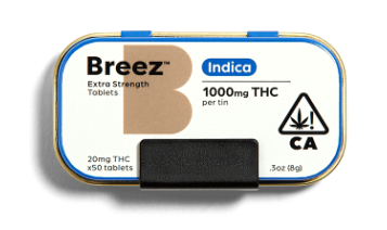 Photograph of product: Breez - Extra Strength (Oui'd) Tablets