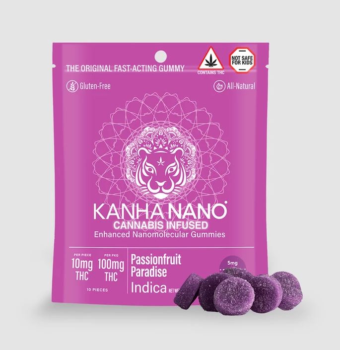 Photograph of product: Passionfruit Paradise (Indica) 5mg/100mg