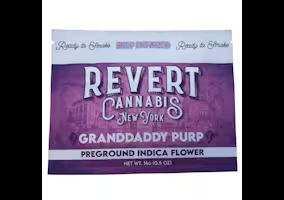 Photograph of product: Granddaddy Purp Ground Flower | Revert - 14g