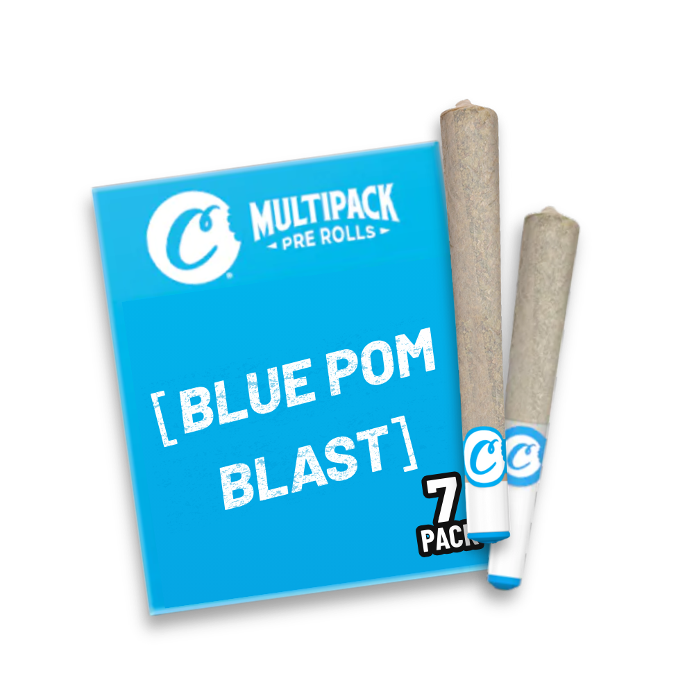 Photograph of product: Blue Pom Blast - - 7pk