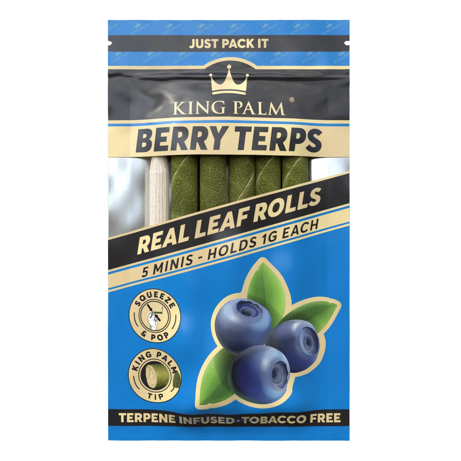 Photograph of product: King Palm - Berry Terps Minis | 5pk