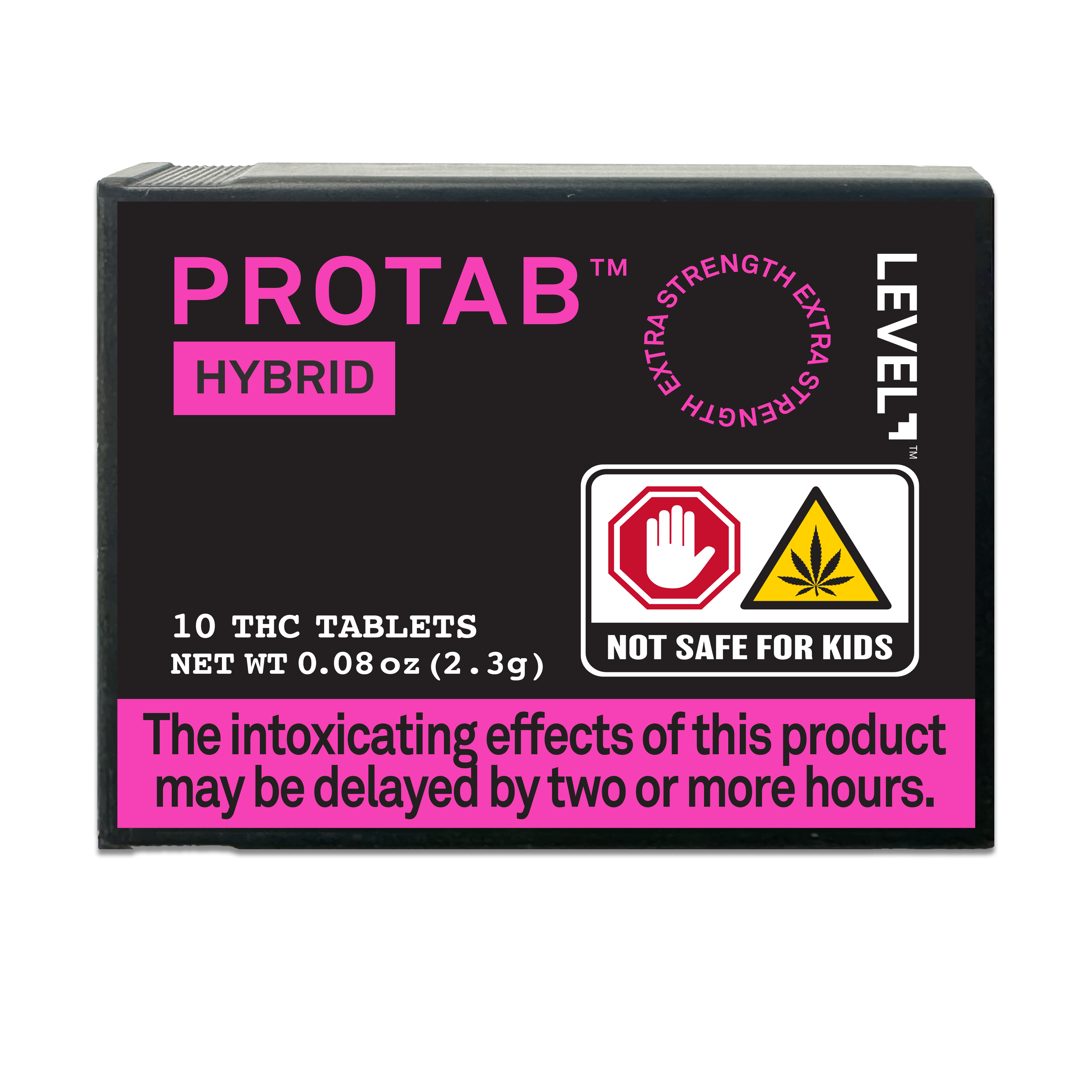 Photograph of product: Level - Hybrid Protab - Tablets - 10-Pack (100mg) [H]