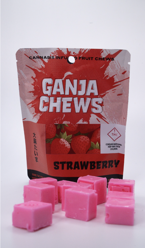 Photograph of product: Ganja Chews - Gummies - 100mg (S)