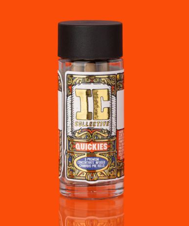Photograph of product: Quickies Bubble au chocolat Infused ( C.T.C. x Chem D ) Pre Roll 5pk ( H )