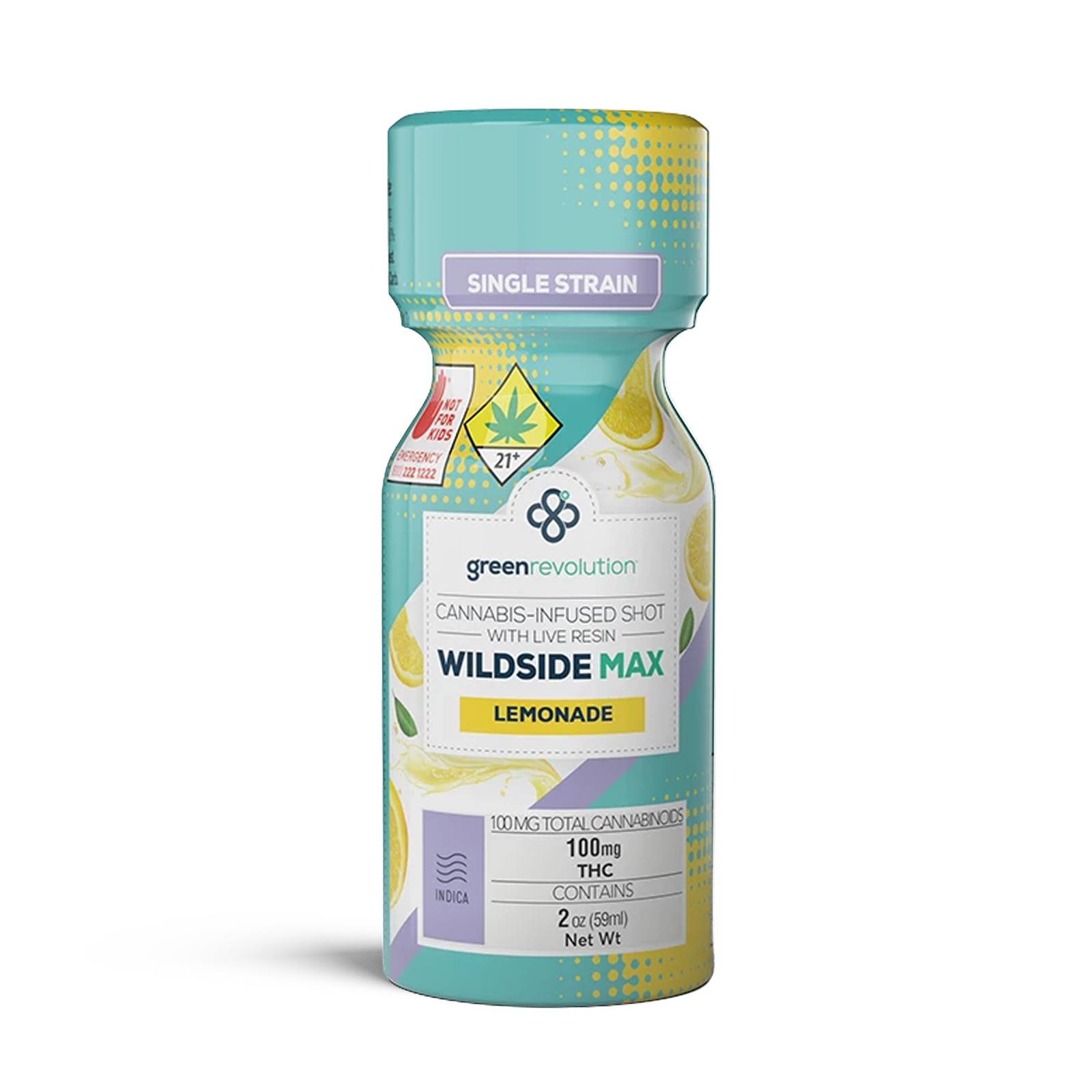 Photograph of Product: Wildside MAX Lemonade Shot
