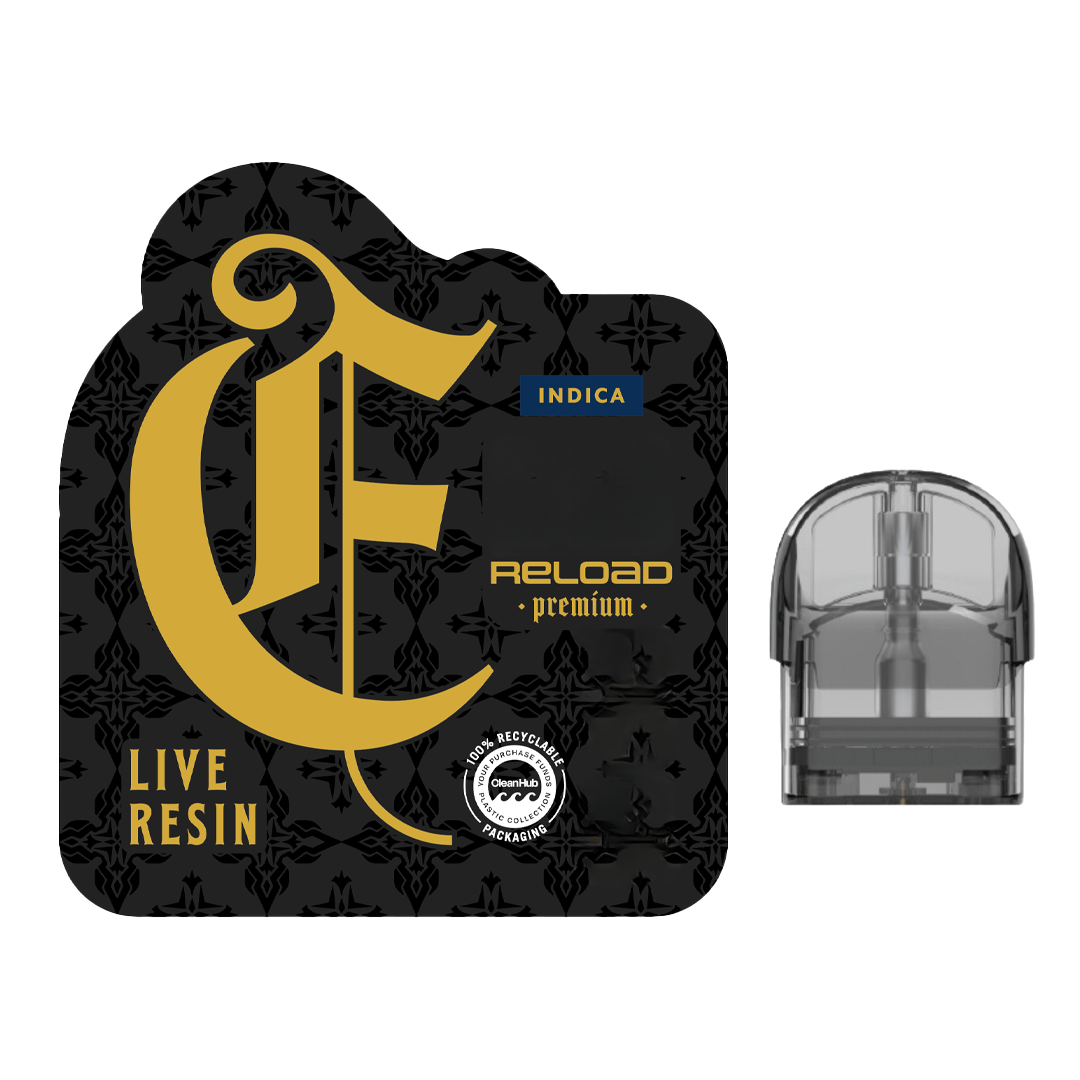 Photograph of product: KUSH CAKE 1G LIVE RESIN POD - 1 G