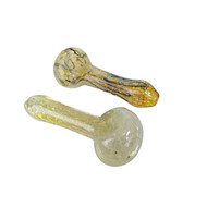Photograph of product: 5" Silver Fumed Bubble Work Hand Pipe