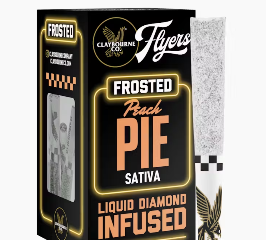 Photograph of product: Peach  Pie Infused Flyers 5pk