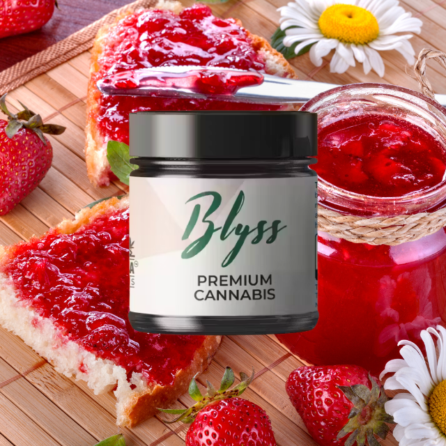 Photograph of product: FLOWER | STRAWBERRY JAM | 3.5G