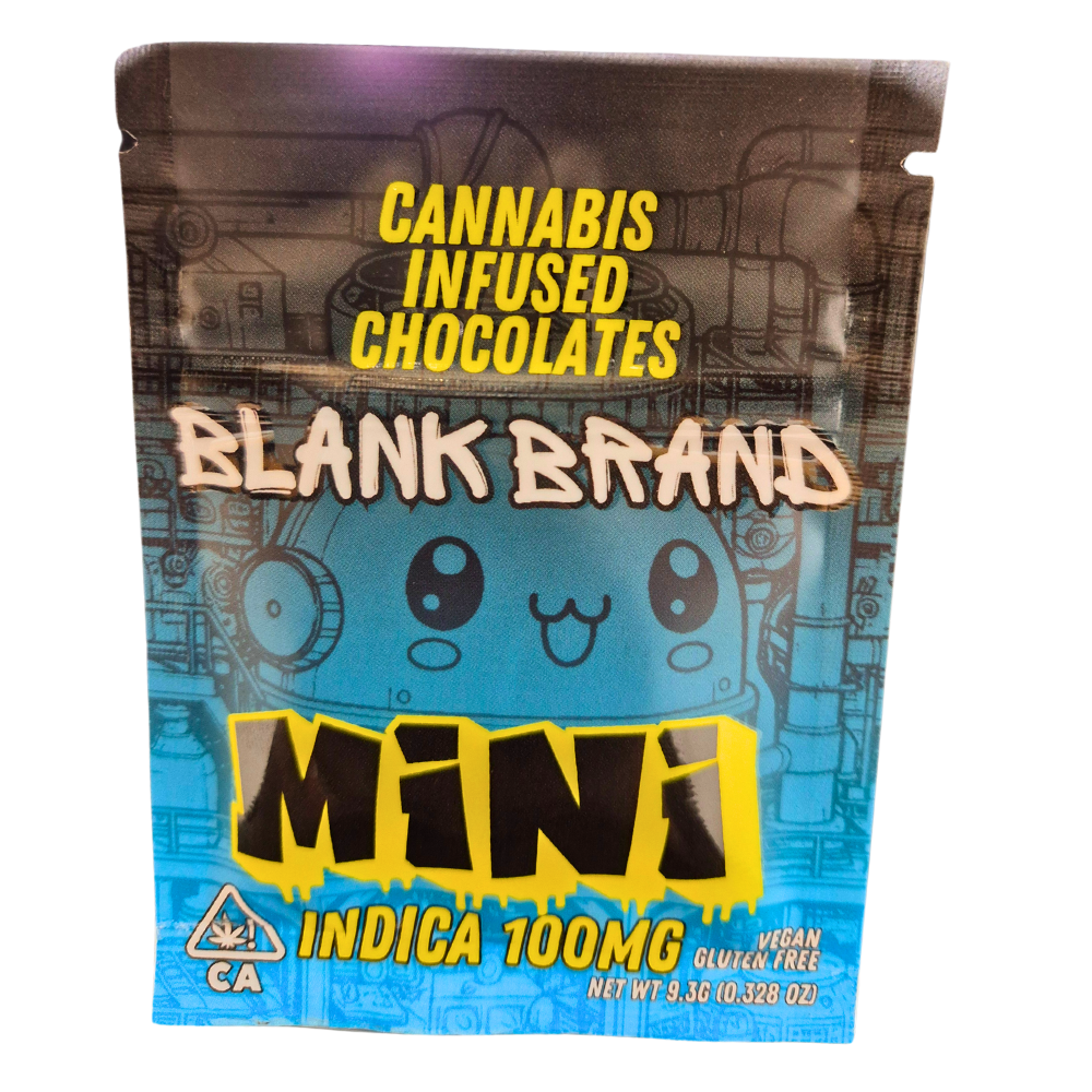 Photograph of product: Blank Chocolate Minis 100mg - Oui'd