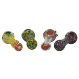 Photograph of product: Glass Pipe Assorted Colors | 3.5"