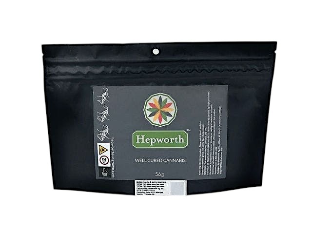 Photograph of product: Hepworth Kush Mintz x Gelato 41 Flower - 56.0g