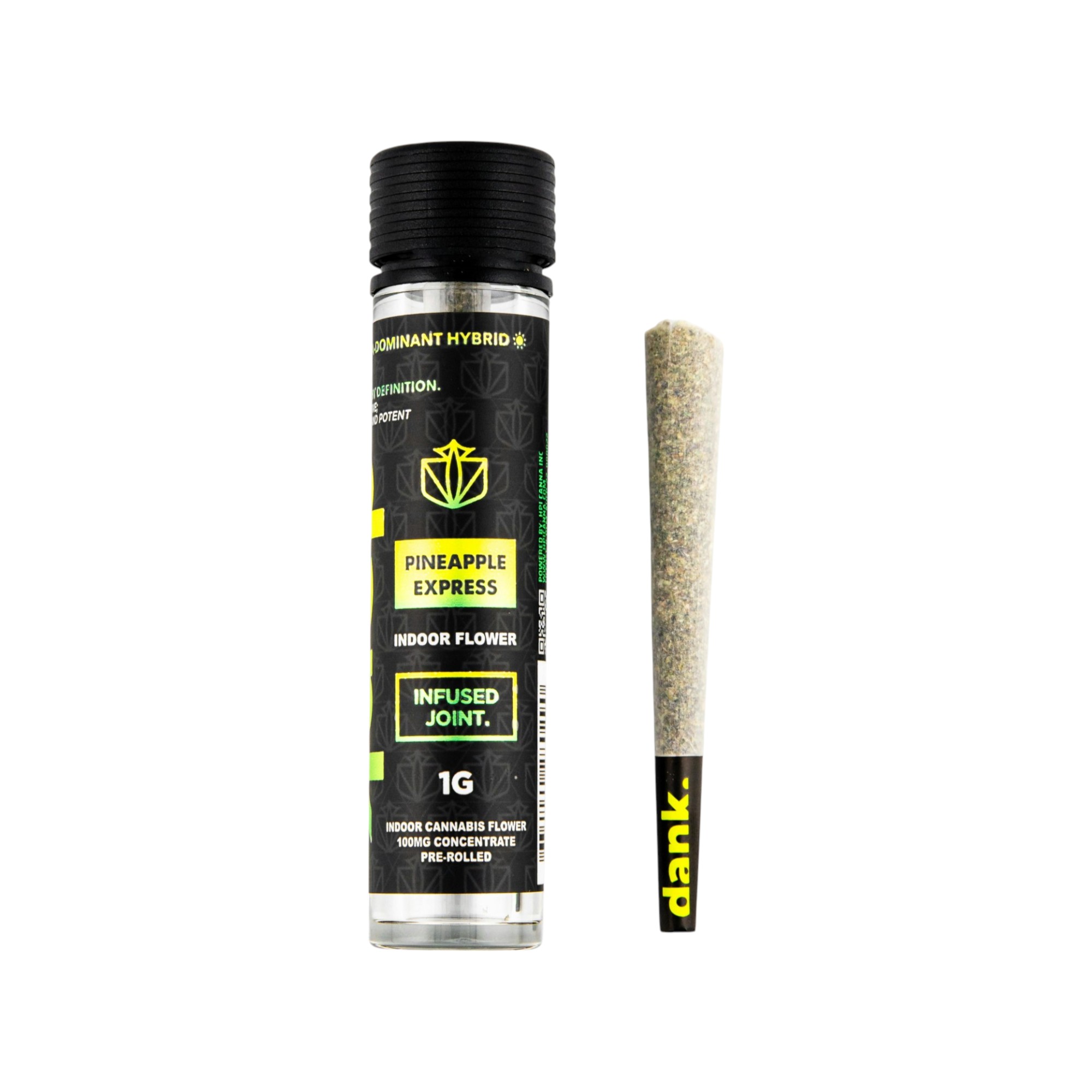 Photograph of product: Dank Pineapple Express 1.1g Infused Preroll