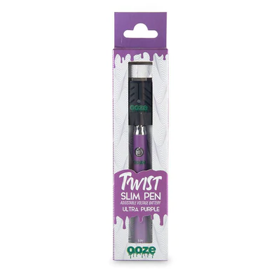 Photograph of product: OOze l Twist Slim Pen Adjustable Voltage Rainbow l 510 Battery