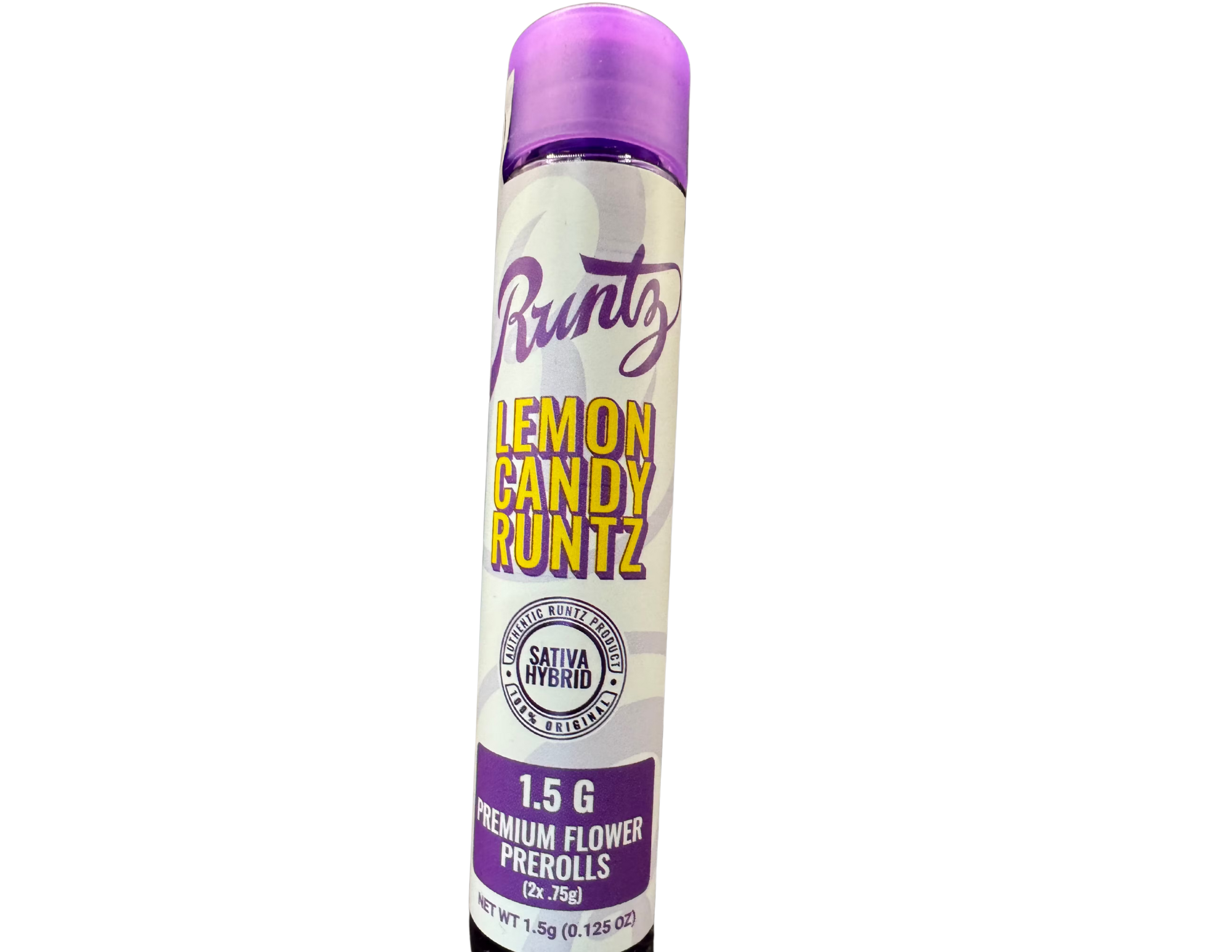 Photograph of Product: Runtz - Lemon Candy Runtz 2pk Preroll